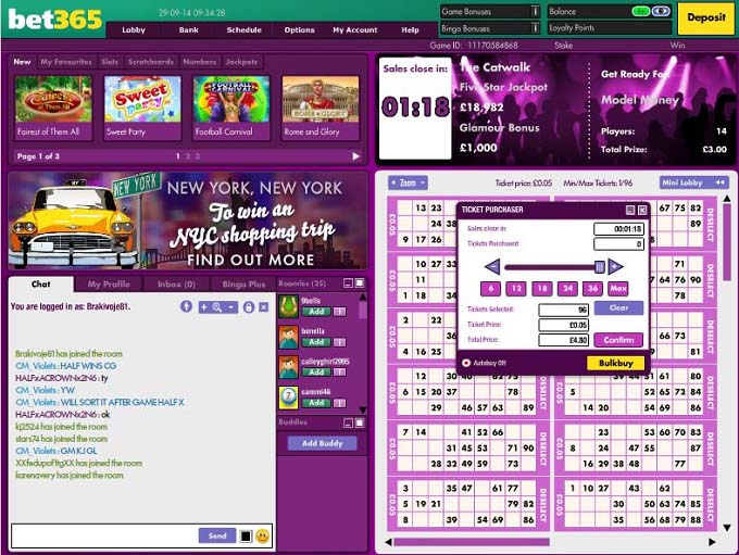 bet365 Bingo Review