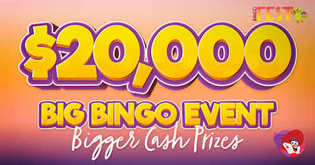 Bingo Fest: Enjoy A Seasonal Sale, $20K Event & January Bingo Cashback