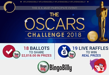 Earn Entries For Bingo Billy's Oscar's Challenge
