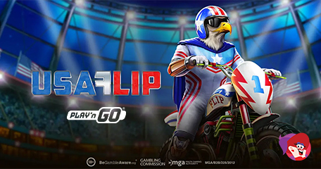 Stunt-Biking Bald Eagle Star of New Play’n GO Slot