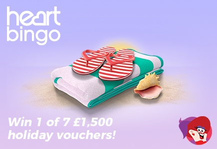Win a Dream Holiday on Heart Bingo