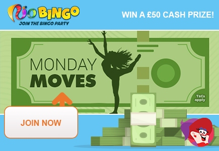 Try Your Dance Moves on Rio Bingo