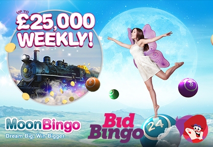 Moon and Bid Bingo Prepare Tasty Offers