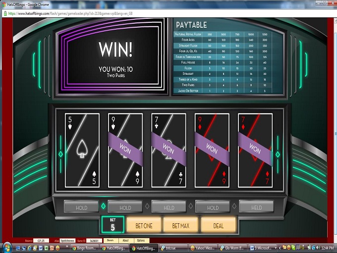 Hats Off Bingo Review