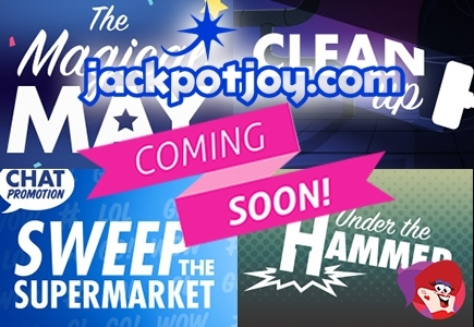 Jackpotjoy’s May Lineup