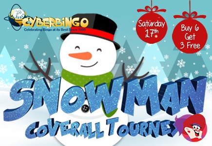 Cyber Bingo’s Snowman Coverall Tourney