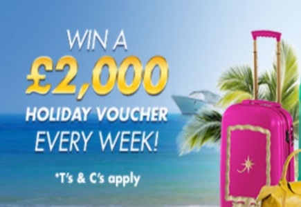 Holiday Voucher Draw from Jackpotjoy Bingo
