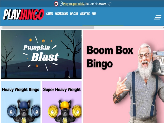 PlayJango Bingo Games