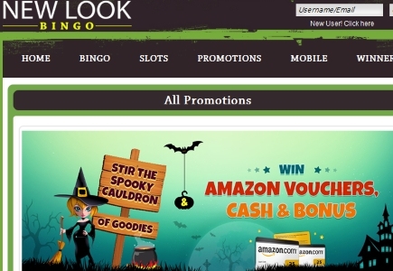 Halloween Special at New Look Bingo 