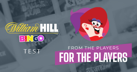 Interfaz de William Hill Bingo mostrando salas de juego