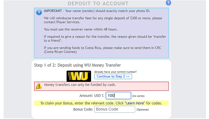 depositing-western-union